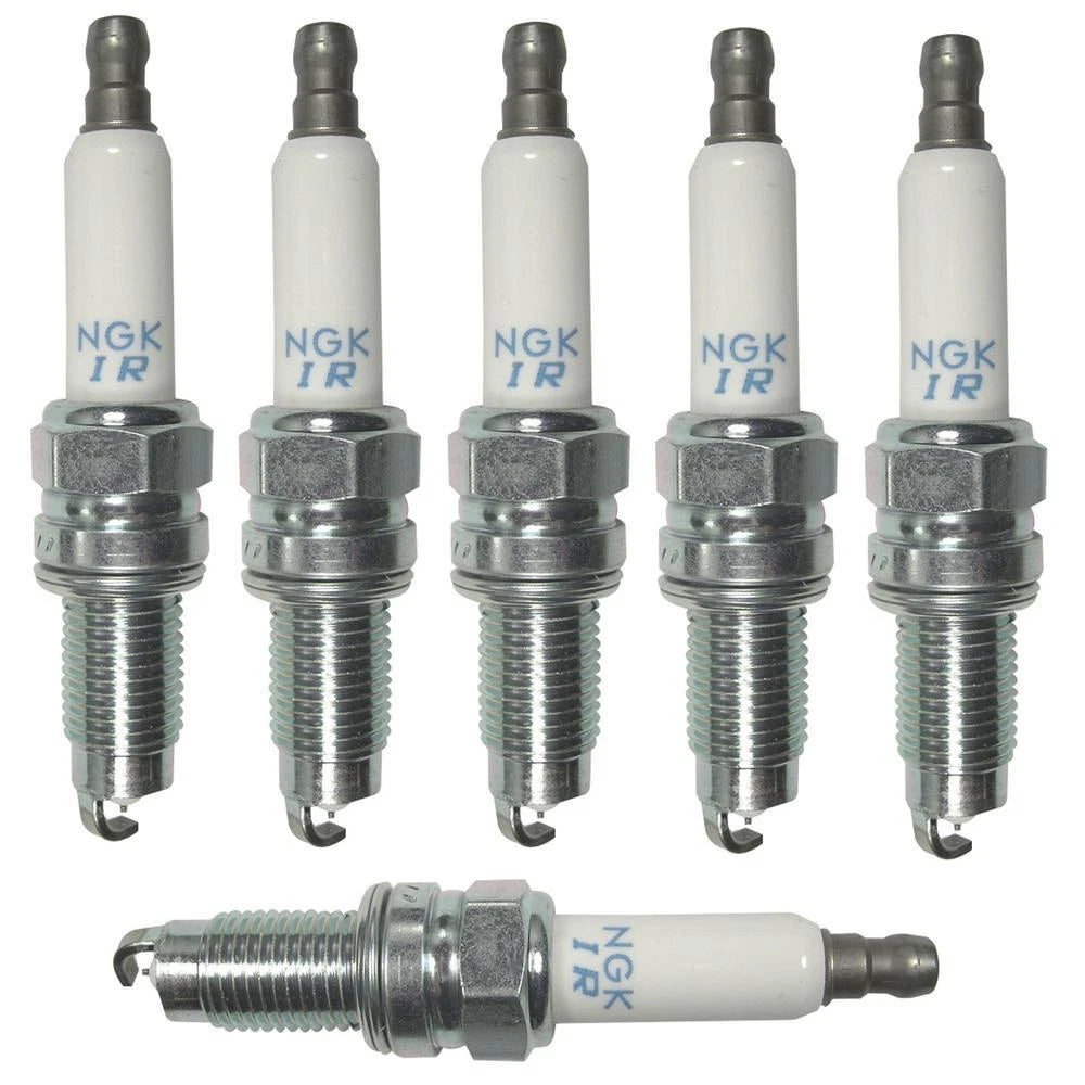 Set of 6 NGK Laser Iridium Spark Plugs (Gap 0.036) for