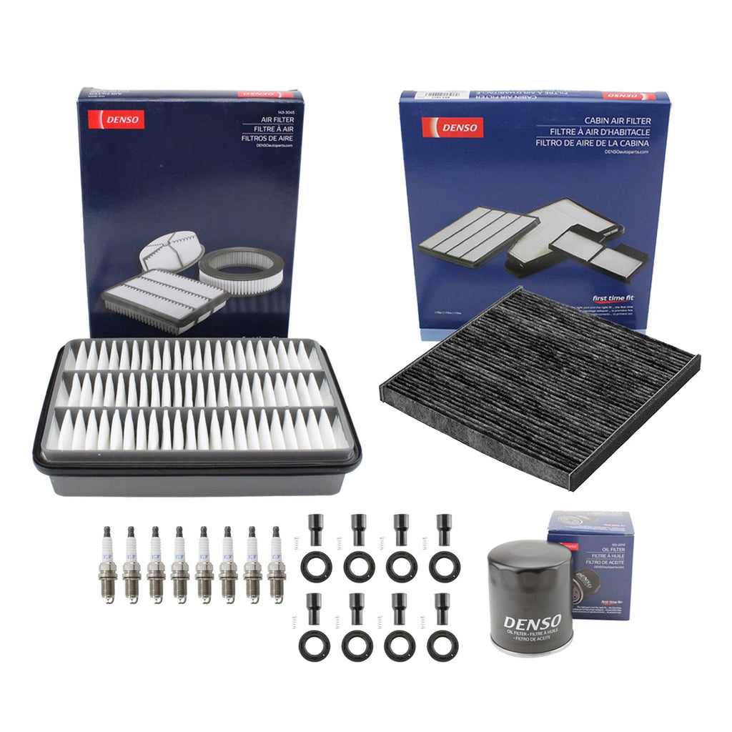 Denso Tune Up Kit 8 Spark Plugs & Boots for Lexus GX470 (2003–2009)