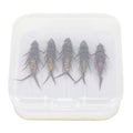 5pcs Fly Fishing Lures for Trout Bass Grayling (Realistic Stonefly Nymph)