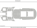 EVA Pad for Opera 60 Boat (2014) - Swim Platform Cockpit Flooring Mat