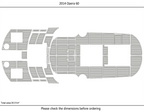EVA Pad for Opera 60 Boat (2014) - Swim Platform Cockpit Flooring Mat