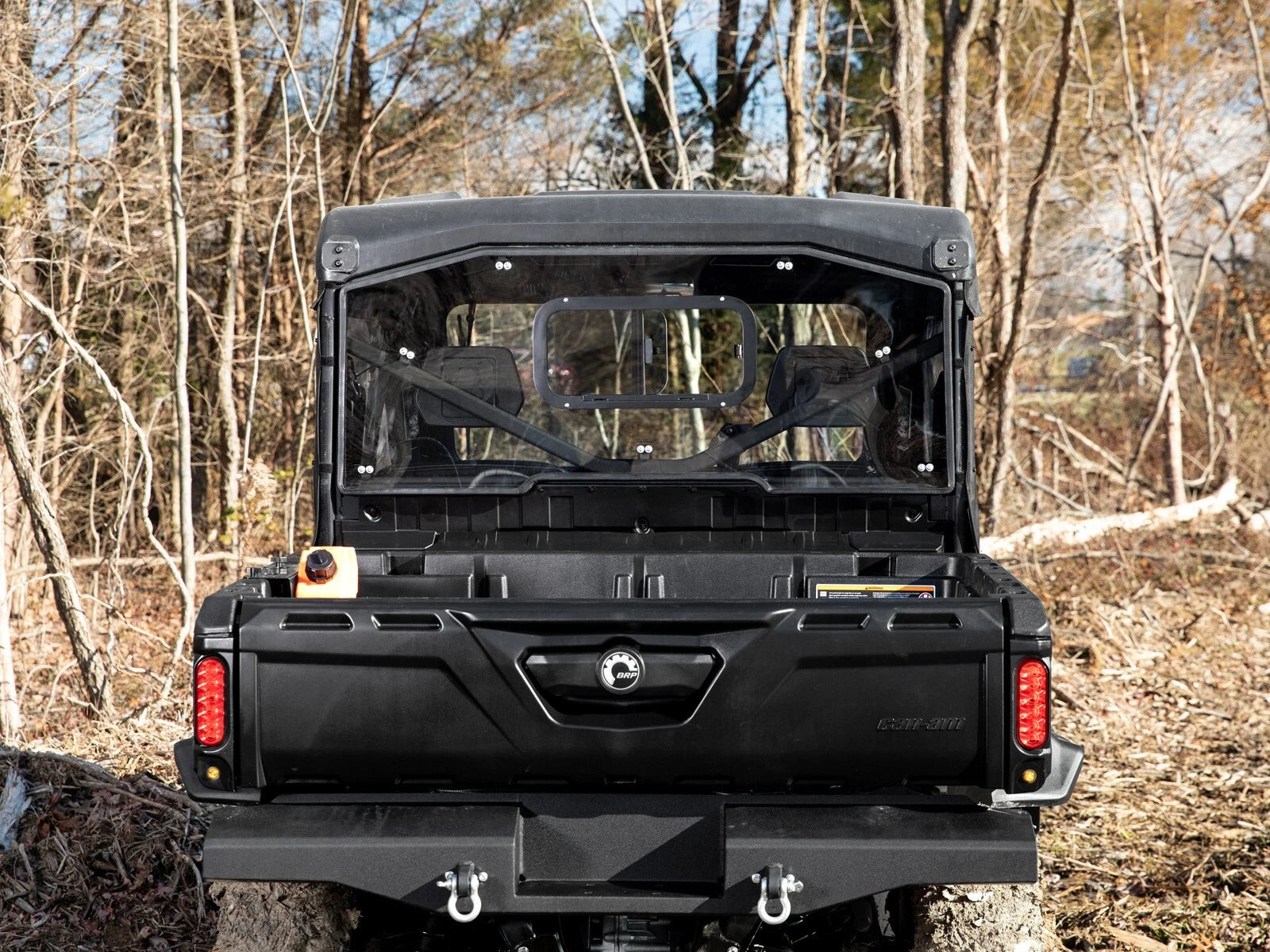 Heavy Duty Sliding Window Rear Windshield for Can-Am Defender (2015–2023)