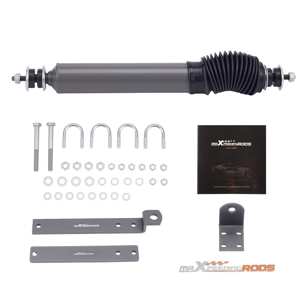 Single Steering Damper for Ford Explorer 1991-1994 Carbon Steel Powder Coated
