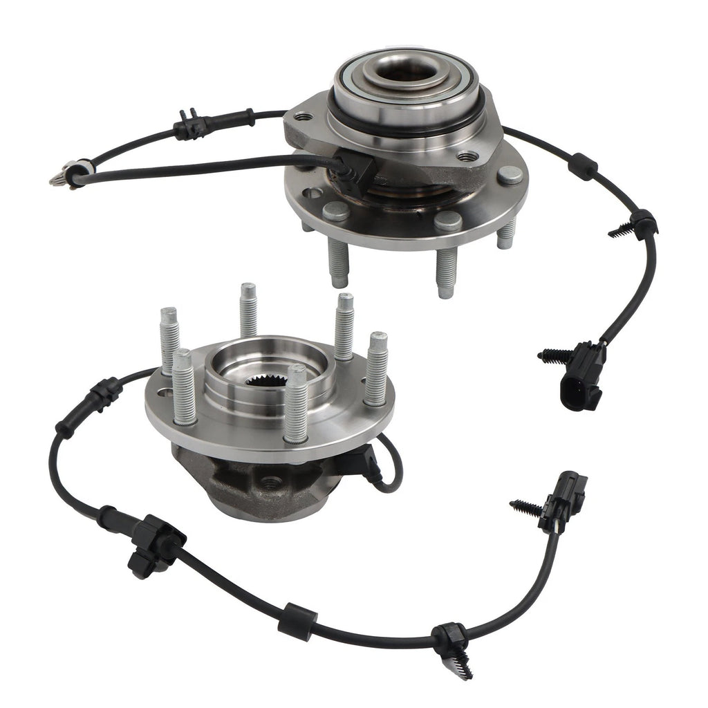 Set of 2 Front Wheel Hub Bearings for GMC Envoy, Chevy Trailblazer (2002–2009)