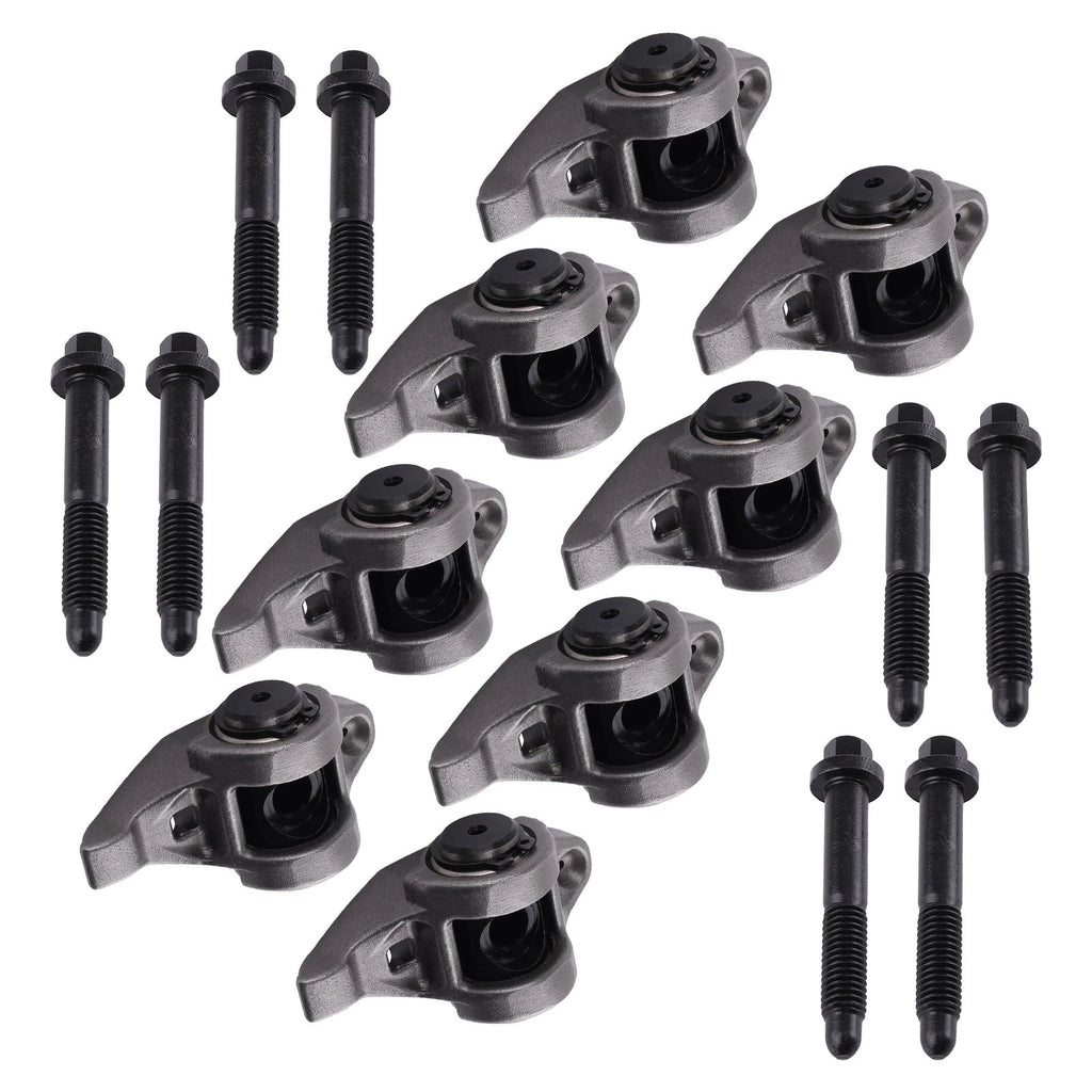 8 Rocker Arms with Trunion Kit for 4.8 5.3 5.7 6.0 Engines LS1 (1999–2006) 12569167 10214664