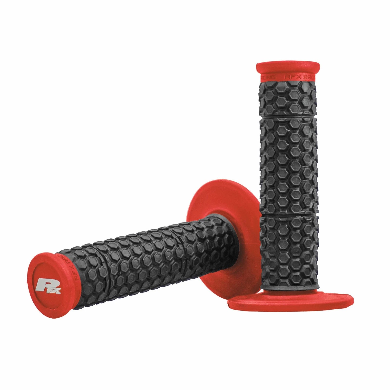 RFX Nanotube Grip Red/Black for Offroad Motorcycles (2010–2024)