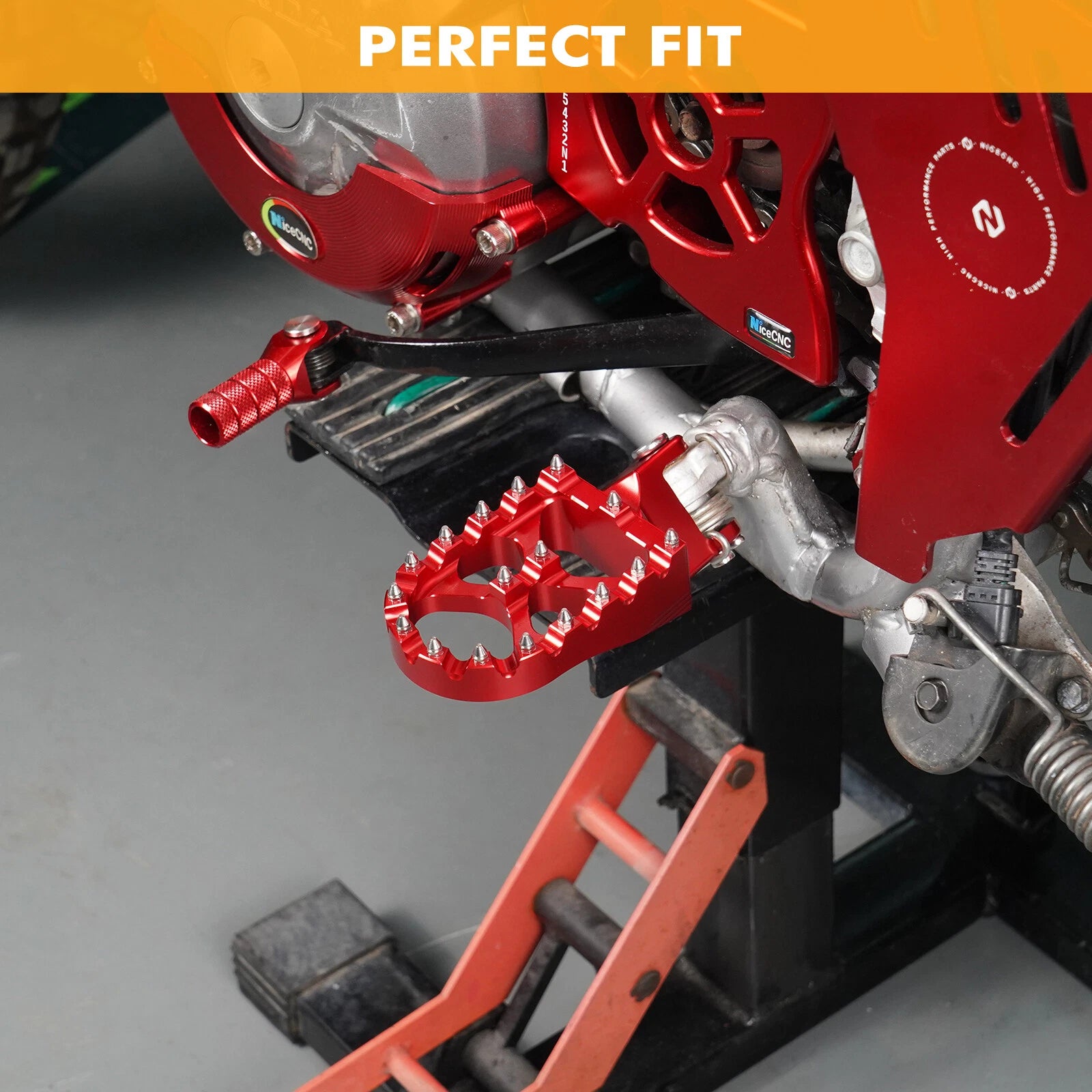 Foot Pegs for Honda CR80R/80RB (1996–2002), CR85R/CR85RB (2003–2007)