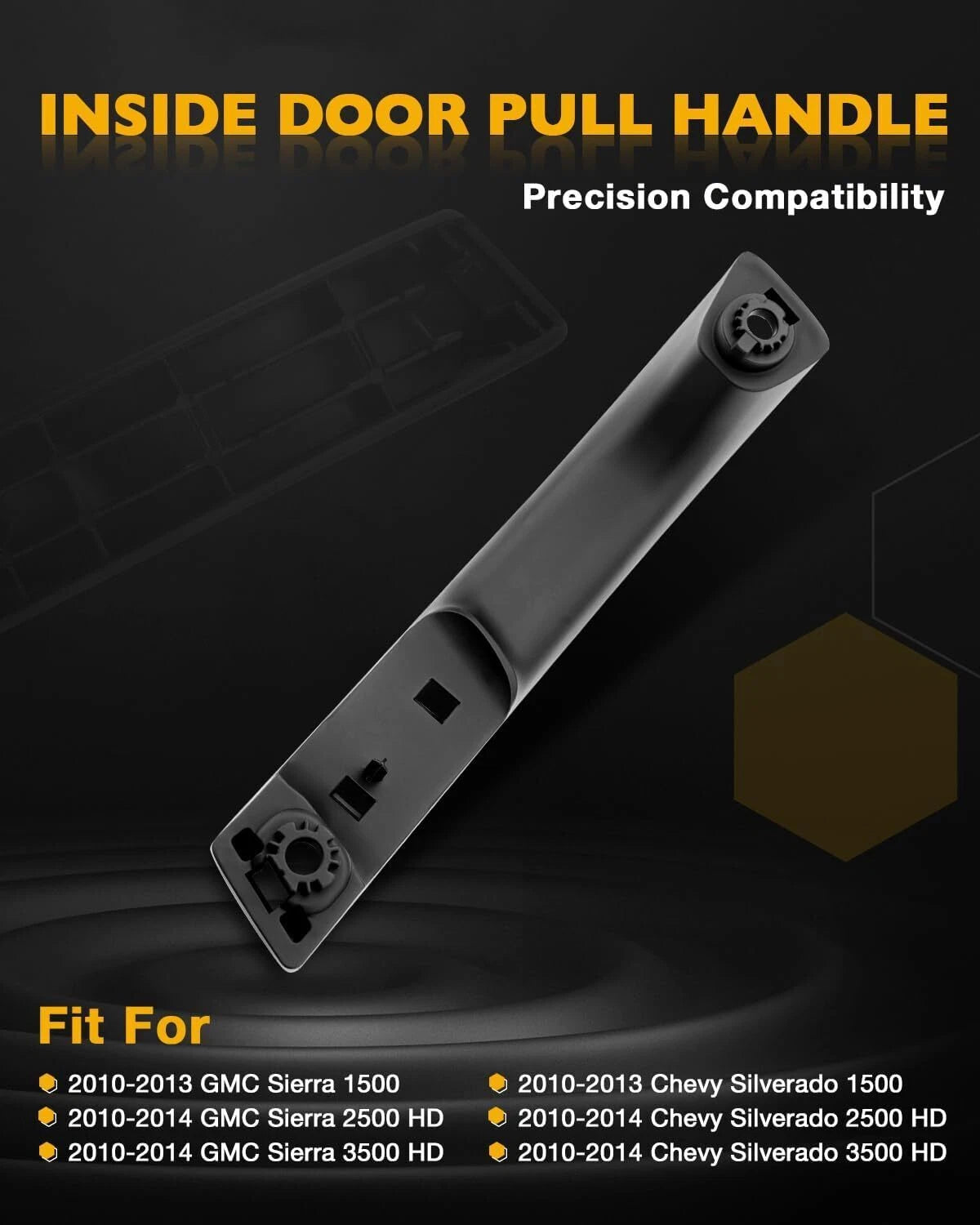Interior Door Pull Handle for Chevy Silverado GMC Sierra (2010-2014)