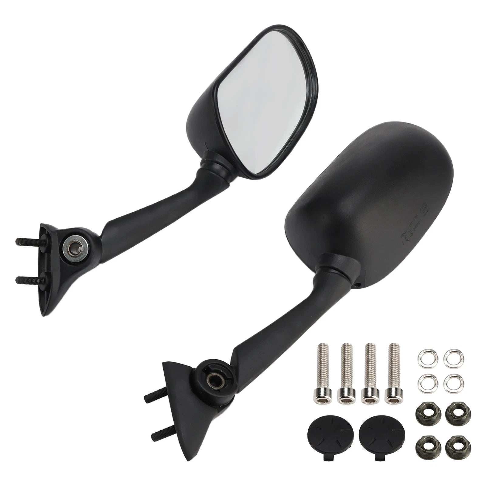 Side Mirrors for Yamaha YZF R1 (2009–2014) 14B-26280-00, 14B-26290-00