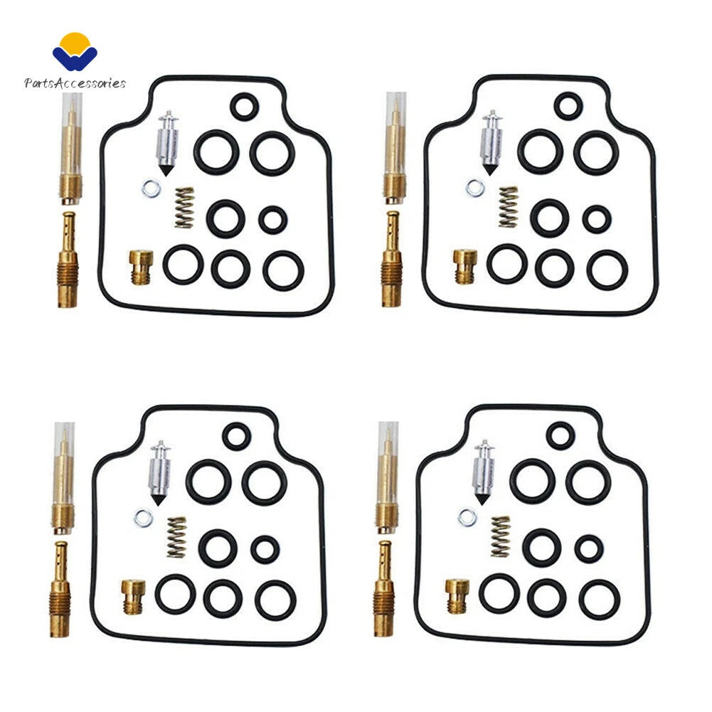 4X Carburetor Rebuild Kit for Honda CB650 SC Nighthawk 650 (1983–1985)
