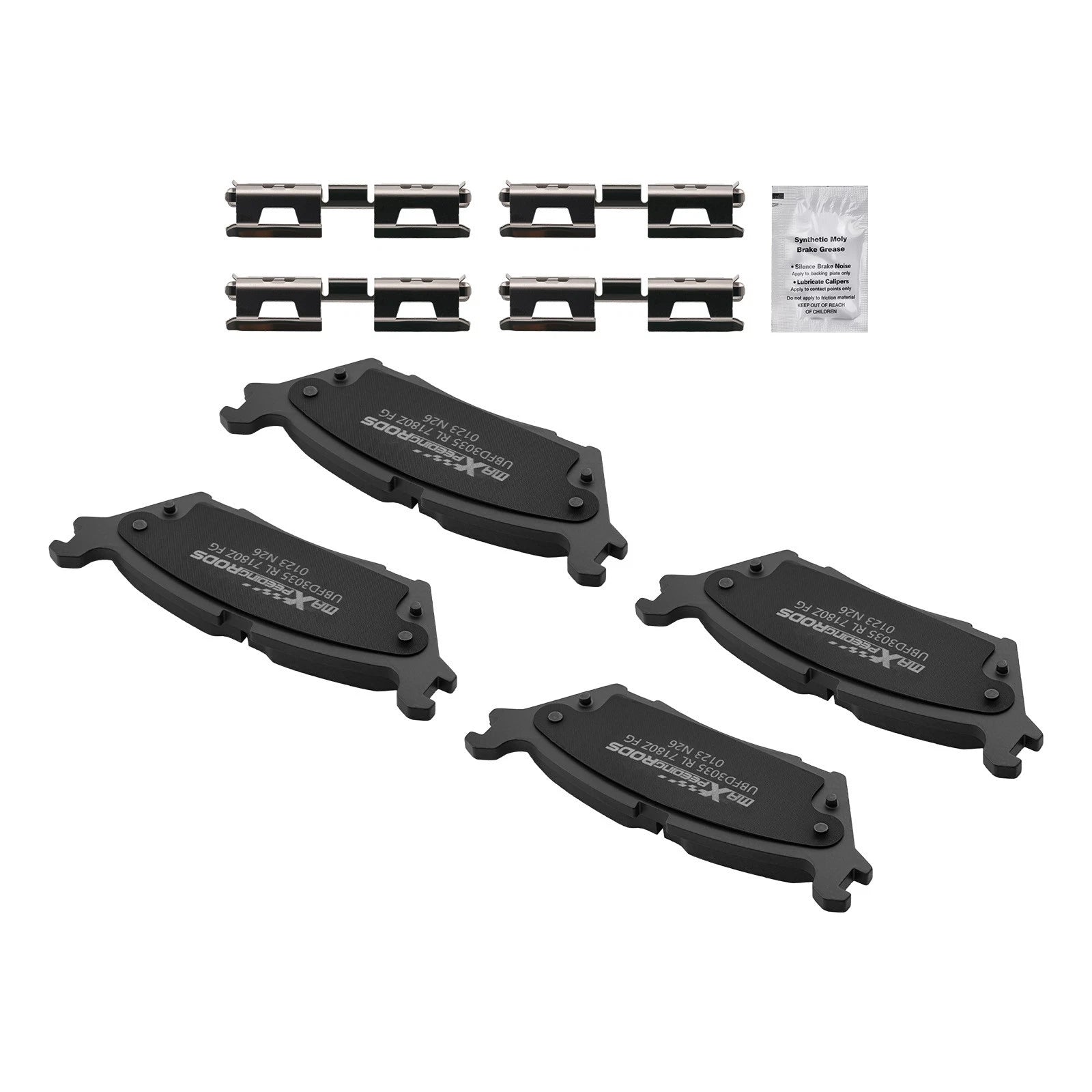 Rear Ceramic Brake Pads Kit for Ford F-150 (2015–2020) Lincoln Navigator (2018–2022)
