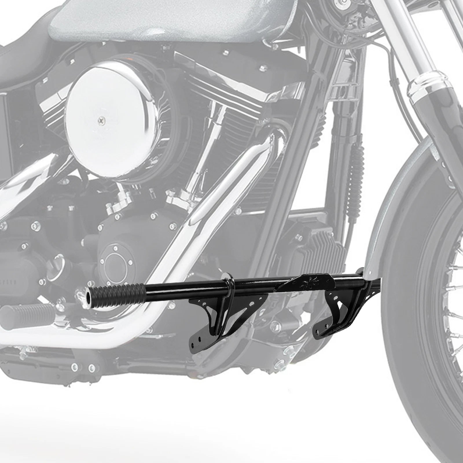 Front Crash Bar Protector for Harley Dyna Low Rider Fat Bob (2006–2017)