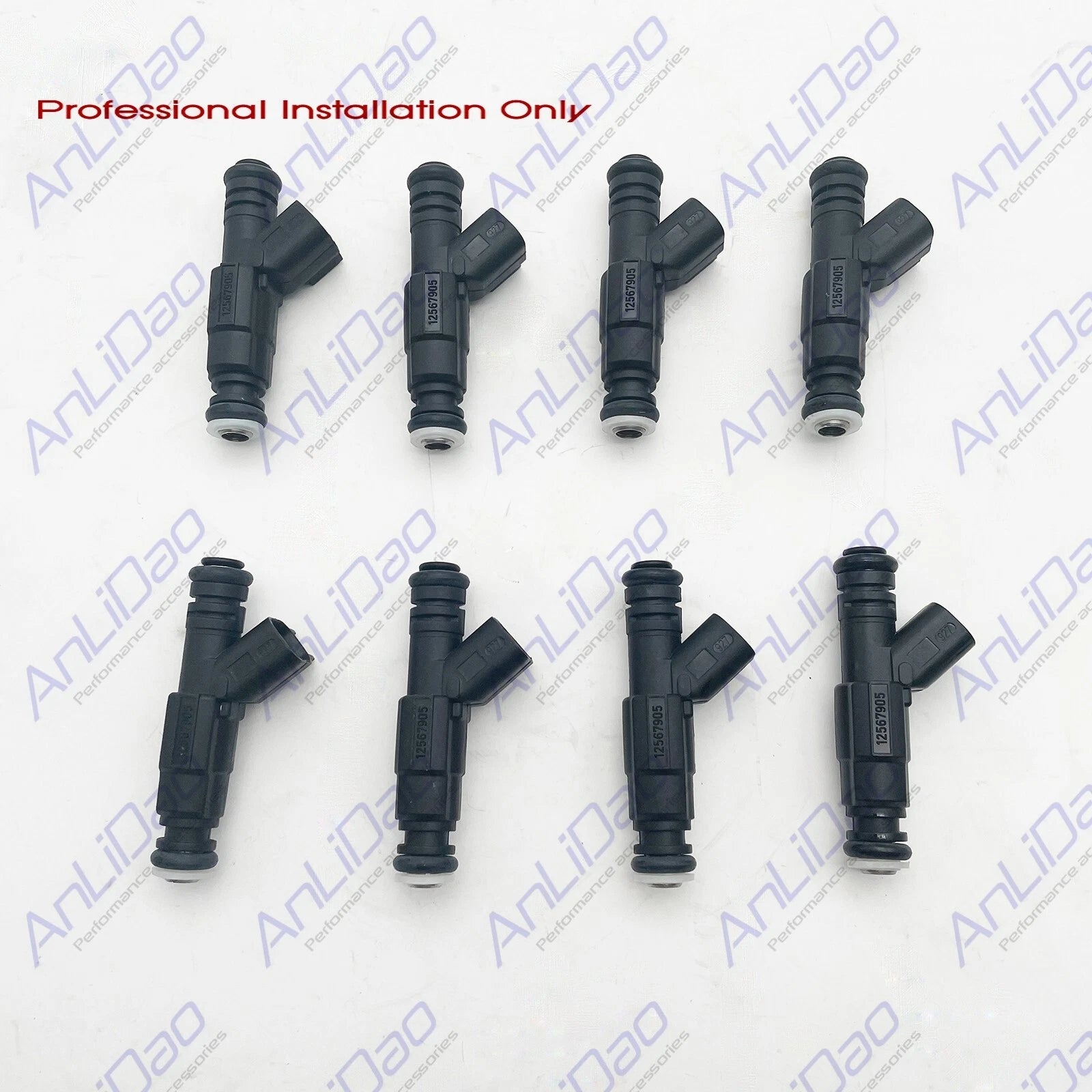 8Pcs Fuel Injector for MerCruiser Sterndrive (885176, 0280156081, 12567905)