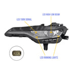 LED Headlight Projector for Chevy Camaro RS/SS (2019–2024)