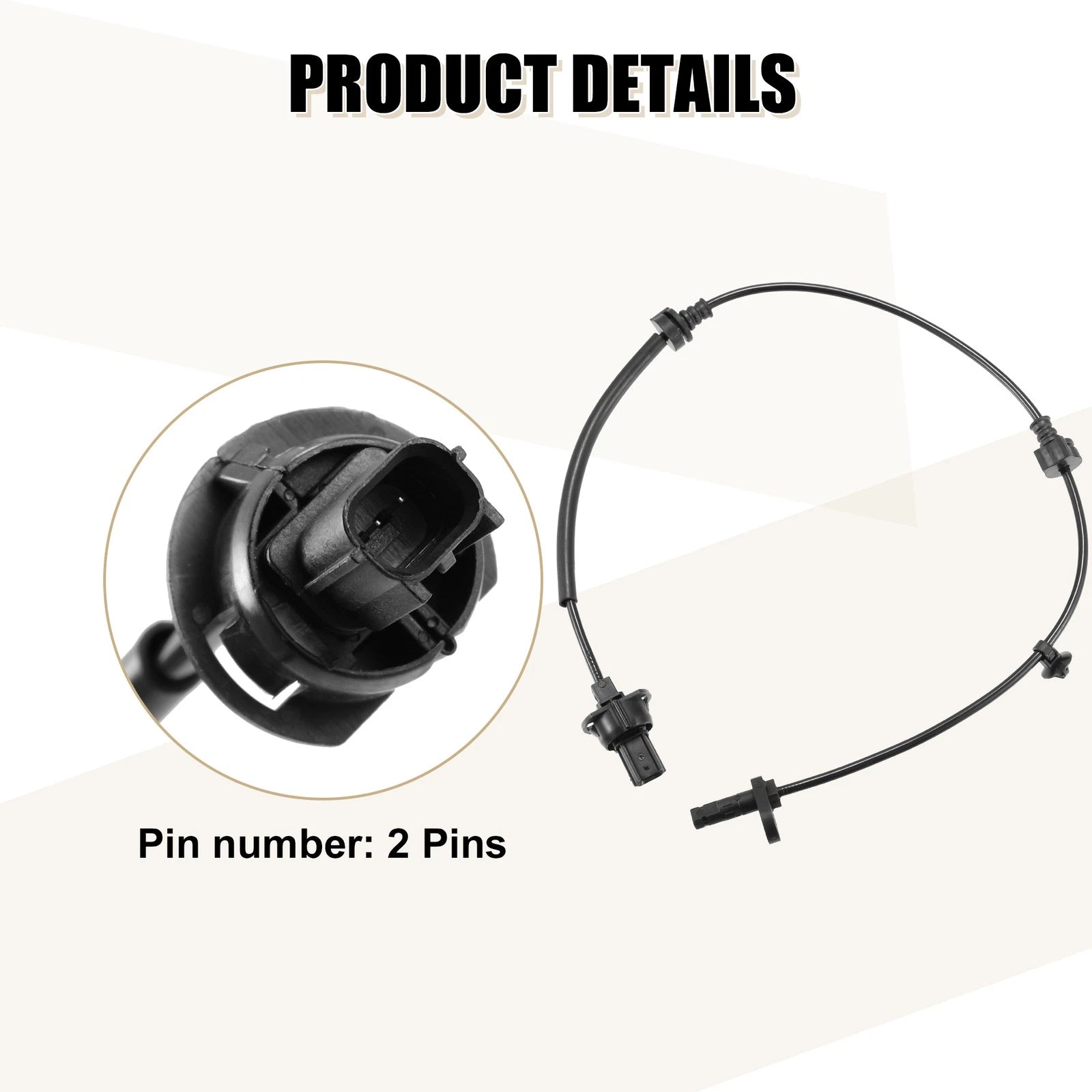 ABS Wheel Speed Sensor Right Front for Honda HR-V (2015–2021) 57450-T7A-003