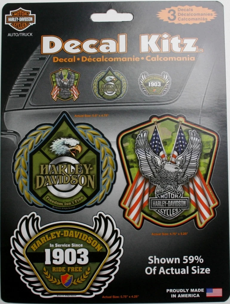 Decal Sticker for Harley Davidson Motorcycle (HD)