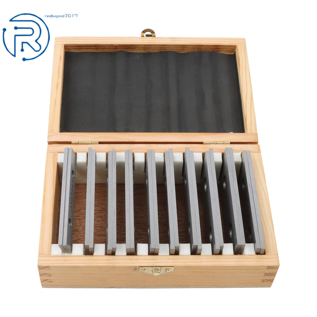 Set of 10 Precision 1-2-3 Blocks for Automotive Machining