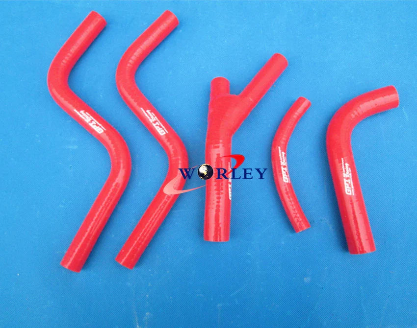 Aluminum Radiator + Silicone Hose for Honda CR125 CR125R (1987-1988)