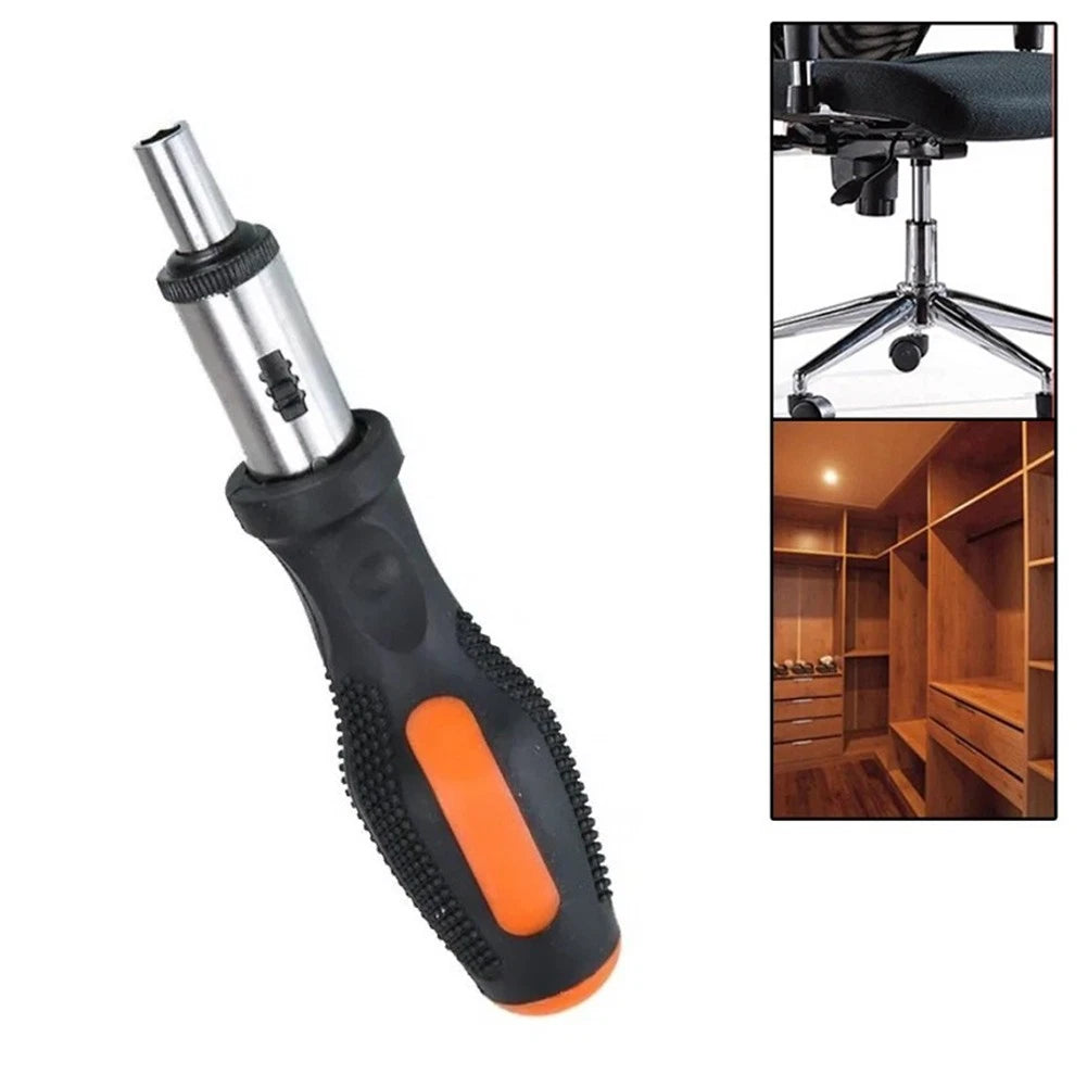 Ratchet Screwdriver Repair Tool 10-Point Alloy Steel Construction