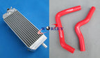 Aluminum Radiator & Silicone Hose Kit for Suzuki RM85 (2002-2015)