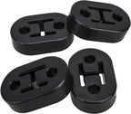 Set of 4 Rubber Exhaust Tail Pipe Mount Bracket Hanger Bushing Insulator