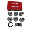 Set of 6 Pistons with Rings for Jeep 4.0L (1996–2006)