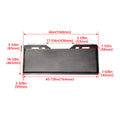 1/4" Skid Steer Mount Plate Quick Tach Attachment for Bobcat Kubota