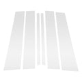 Set of 6 Door Pillar Window Trim for Nissan Titan (2017–2020) Chrome