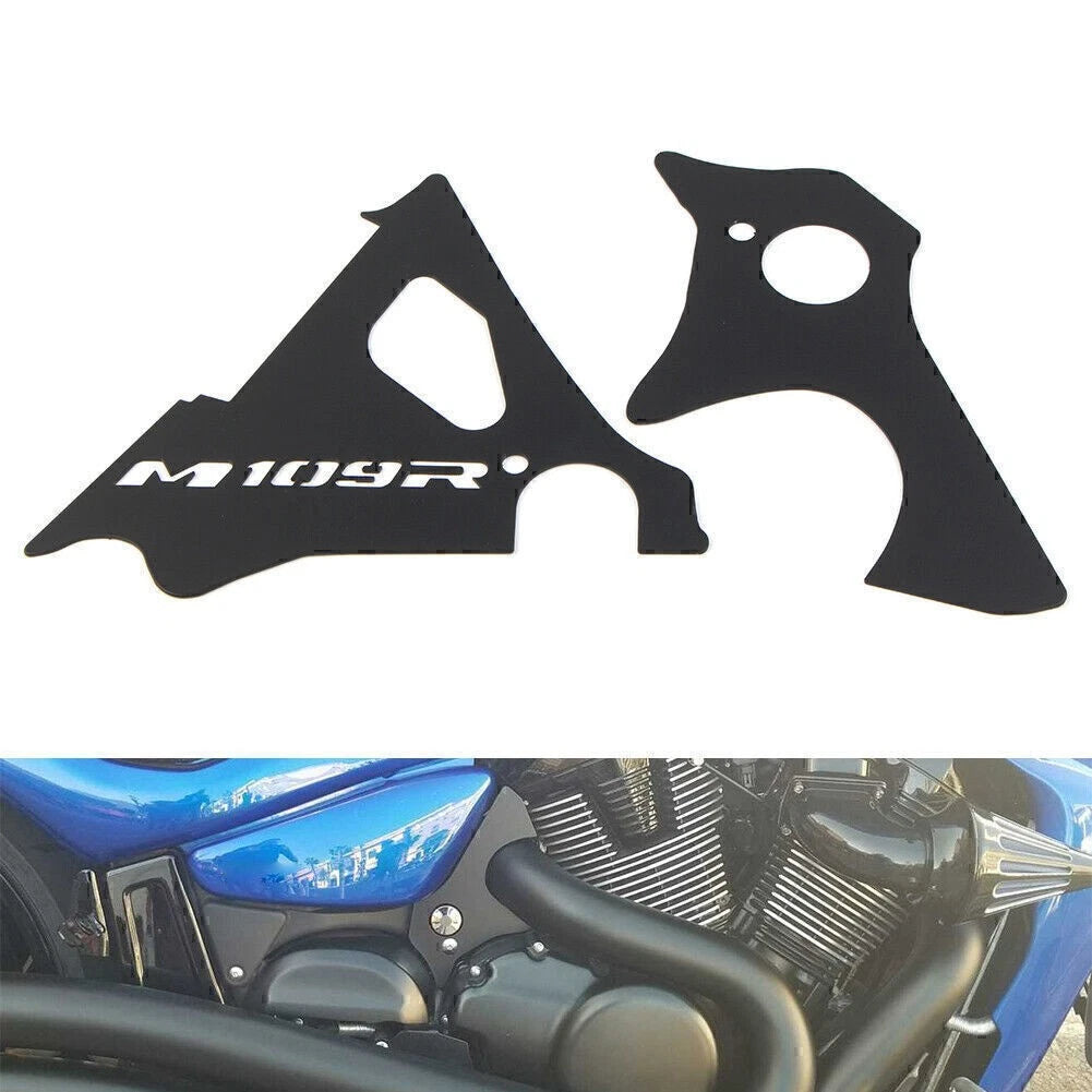 Engine Side Cover Frame Filler Keyhole for Suzuki Intruder M1800R (2006–2023)