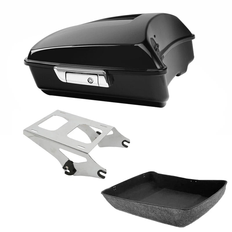 Chopped Trunk Mount Rack for Harley Touring CVO Road Street Glide (2014–2026)