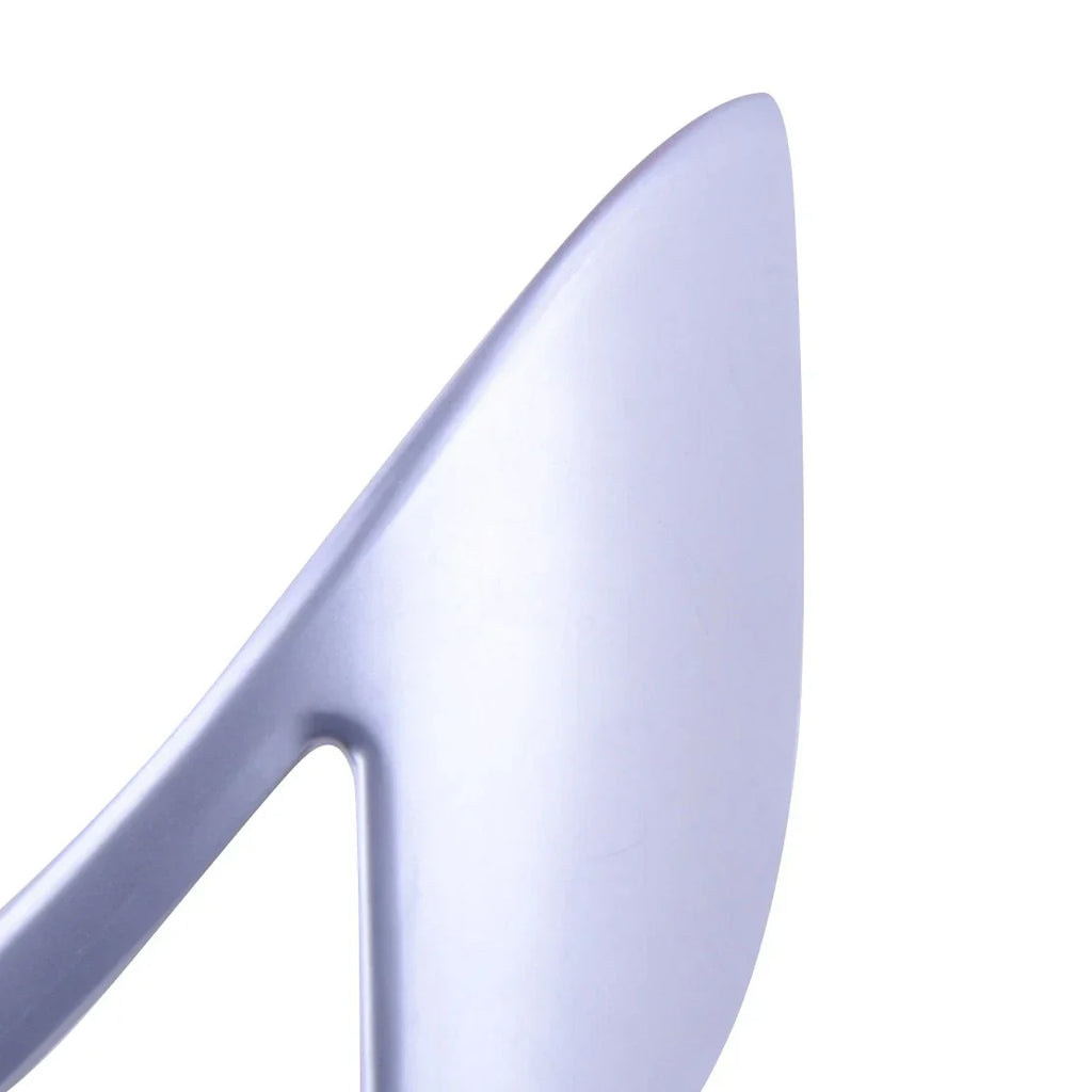 2 x Silver Steering Wheel Knob Covers for BMW 5 Series E60 E61 (2003-2010)