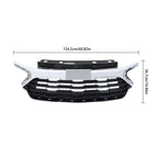 Chrome Front Plastic Grille for Chevrolet Trailblazer LT/LS (2024–2026)