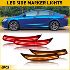 LED Smoked Side Marker Light for Chrysler 200 (2015–2017)