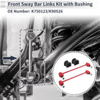 Front Stabilizer Bar Links Set of 2 with Bushings for Toyota Camry (2007–2015) No.K750123