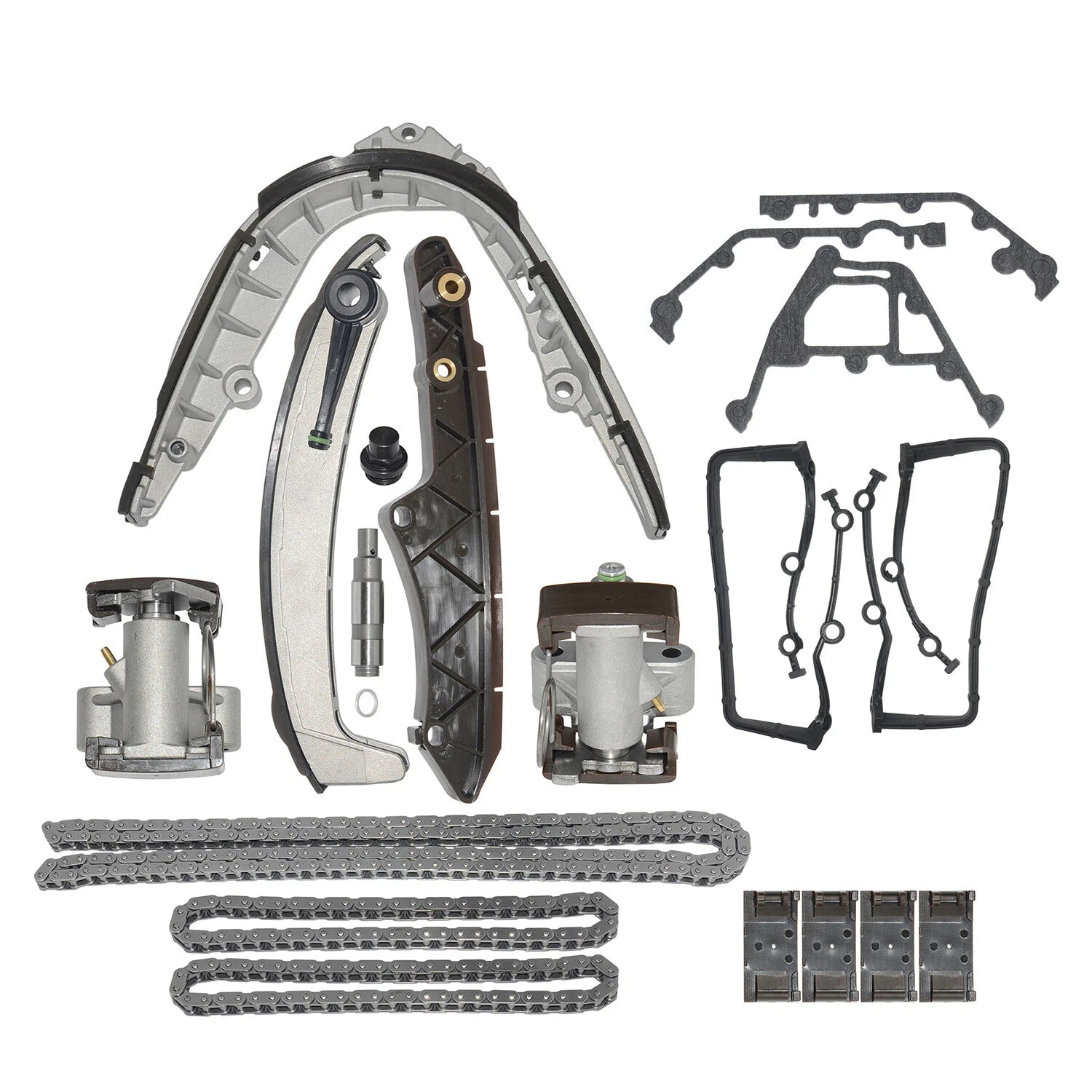18PCS Timing Chain Guide Rail Kit for BMW 5 7 Series X5 Z8 (1996–2003)