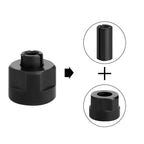 Collet Chuck Adapter Set for Power Tools (1210mm, 126.35mm, 126mm, 128mm)