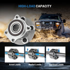2 Piece Front Wheel Bearing and Hub Assembly for Subaru Outback Legacy (2005–2014)