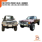 Front Door Seal Weatherstrip for Toyota Hilux (1984-1988)