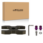 AN10 Oil Adapter for BMW 135i 335i E90 E92 E93 (2007–2013) Aluminum Purple