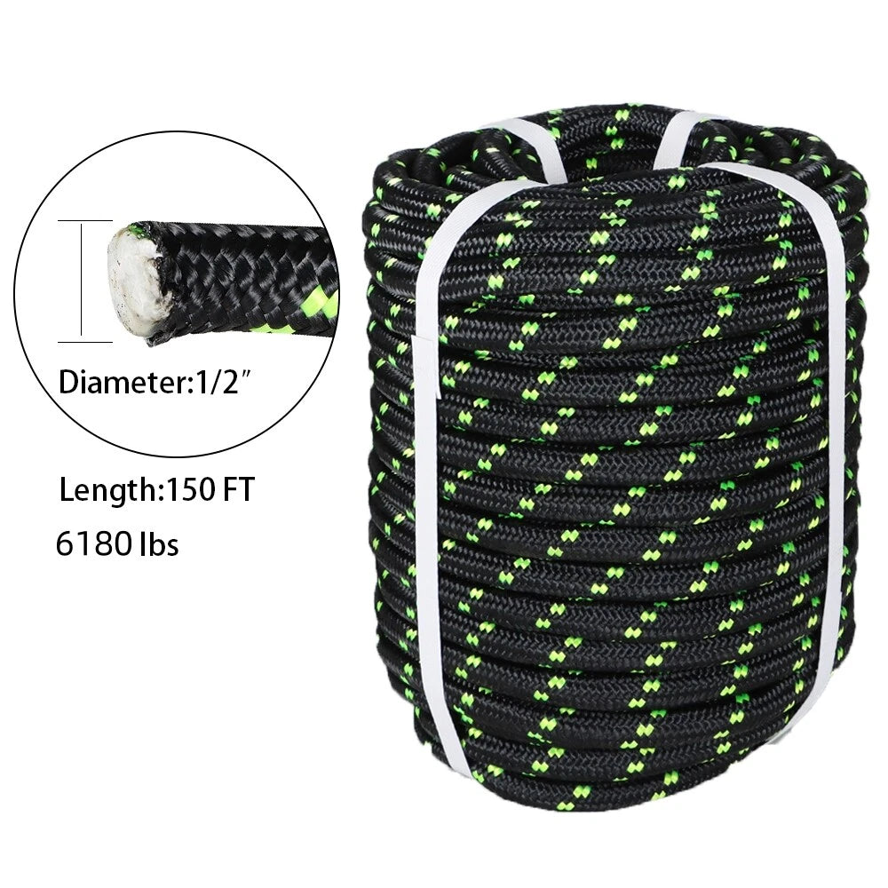 1/2" Bull Rope for Heavy-Duty Use (150')