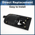 Front Left Exterior Door Handle for Hyundai H1 STAREX (2007-2009) Black 1 x