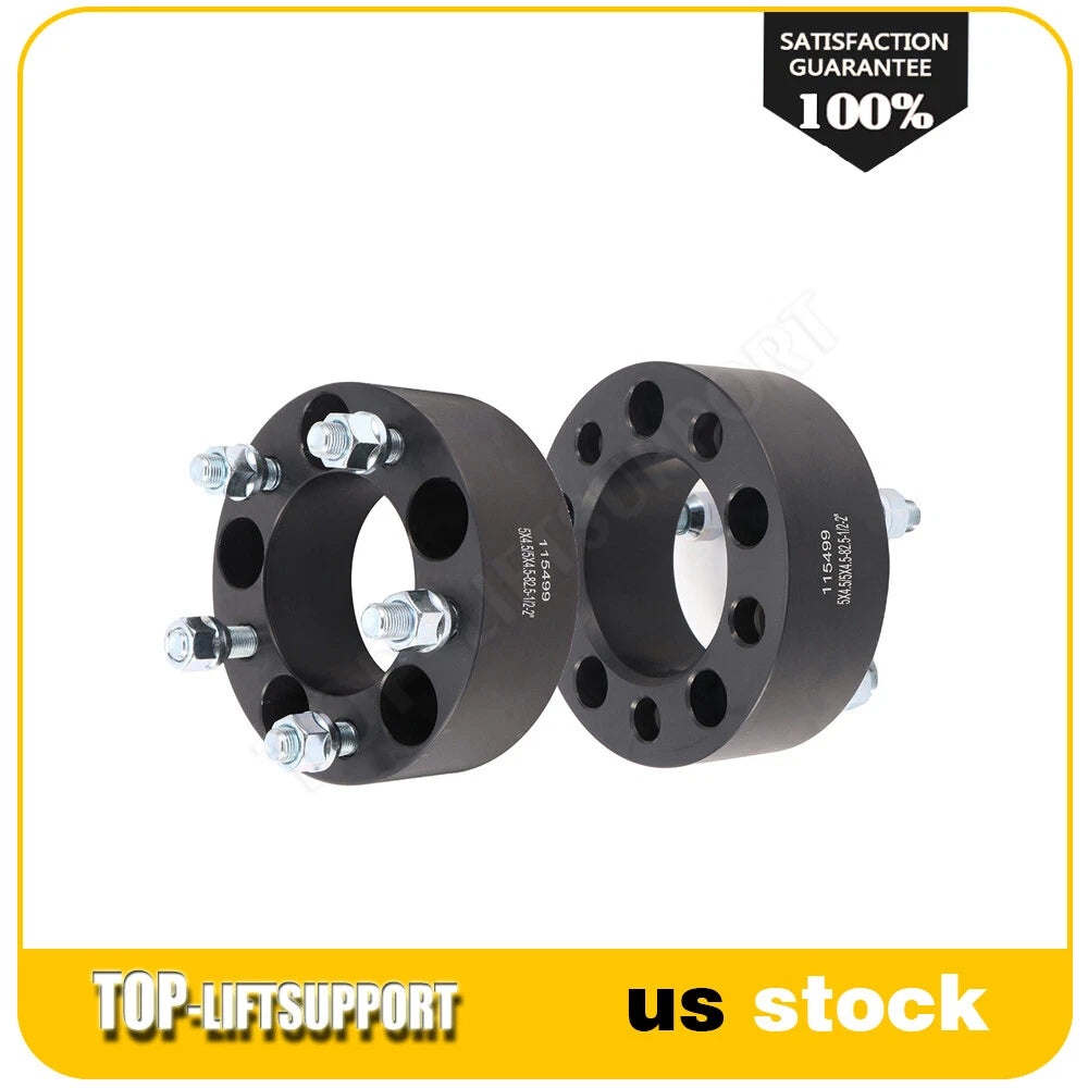 2X 2" Wheel Spacers for Ford Mustang Jeep Wrangler