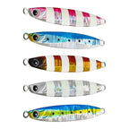 Sinking Jig Set of 3 (35g, 45g, 60g) with Enhanced Visibility Glow Effect