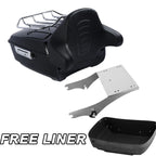 Trunk Backrest Top Rack Mount for Harley Electra Road Glide (1997–2008)