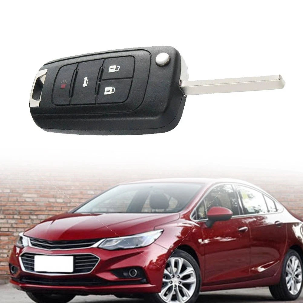 Remote Key Fob for Chevy Cruze (2010–2016) + Cut