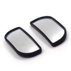 2X Adjustable Stick On Rear View Auxiliary Blind Spot Mirror Wide Angle for Car