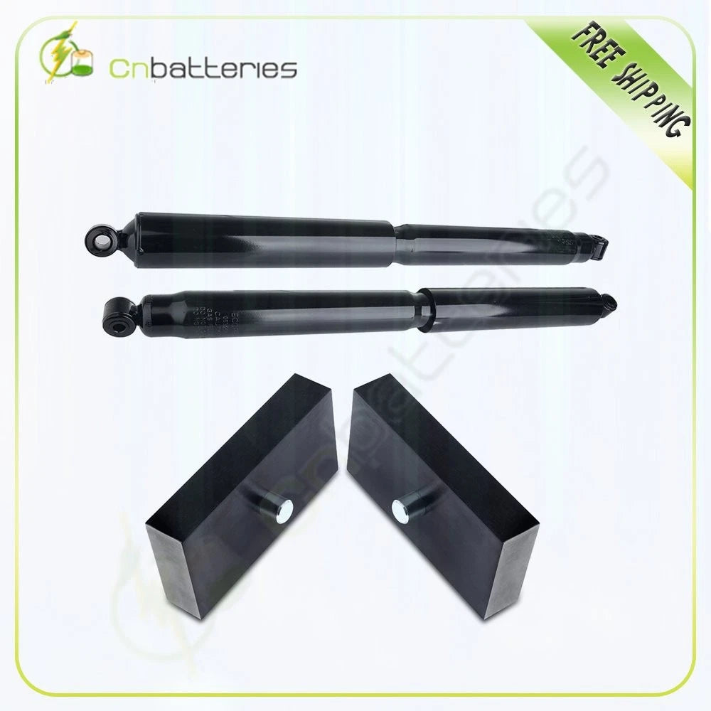 2X 1" Rear Leveling Kit & 2X Shock Strut for Ford F-250/F-350 Super Duty (2005)