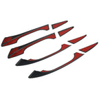 Door Handle Bowl Trim 8Pcs/Set Carbon Fiber for Acura TLX (2015–2022)