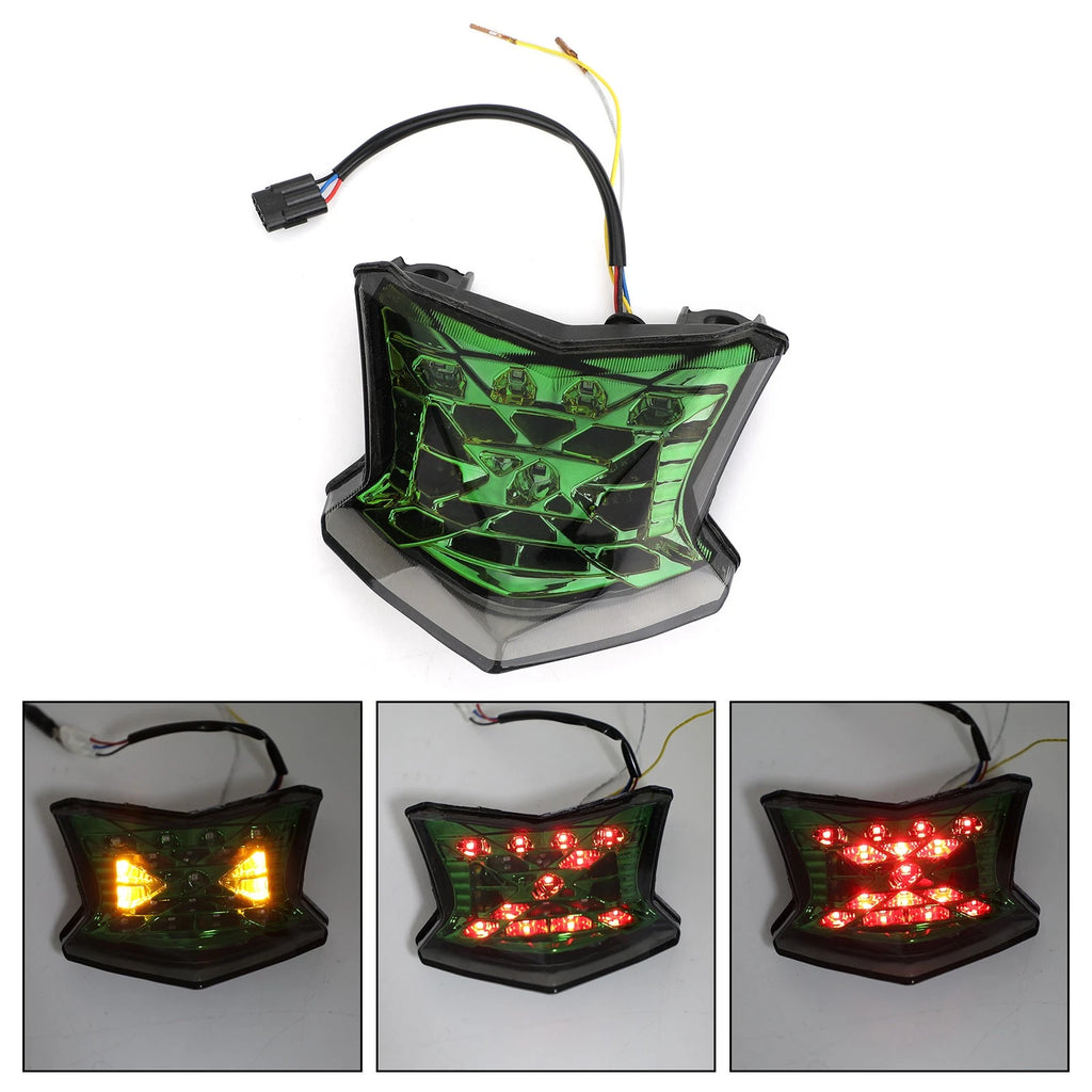 LED Brake Turn Signals Taillight for Kawasaki Z650 Ninja 650 Z900 (2017–2024) #3