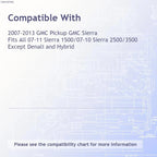 Replacement Plastic Front License Plate Bracket for See Compatibility Chart (—)
